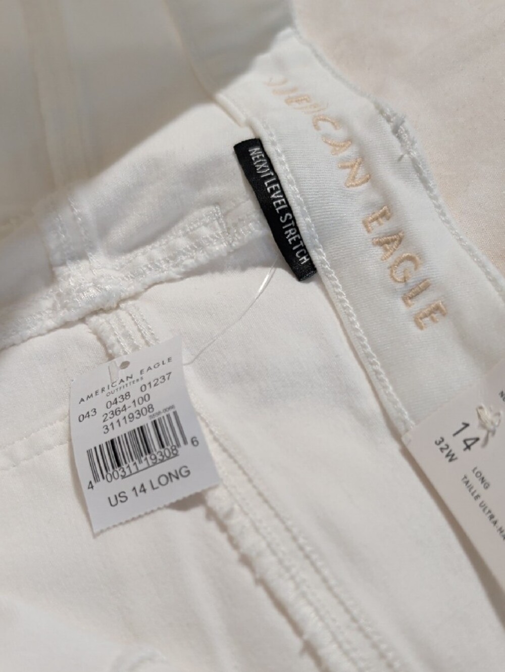 American Eagle Outfitters White Skinny Jeans - Picture 8 of 8
